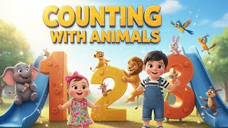 Counting With Animals Learn 1 2 3 With Maahil & Mysha