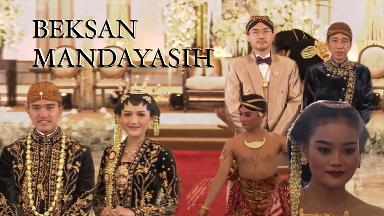 Beksan Mandayasih Pernikahan Kaesang Putra Jokowi di Puro Mangkunegaran