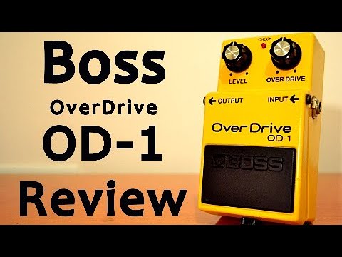 Boss Overdrive OD-1 Review - YouTube