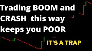 BOOM and CRASH Accurate Strategy (Don't Do This)