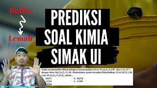 Prediksi soal kimia simak ui ngebahas 3 yaitu tentang larutan buffer,
hidrolisis dan elektrolisis, dengan konsep yang mudah dimengerti.
insyaallah bakal...