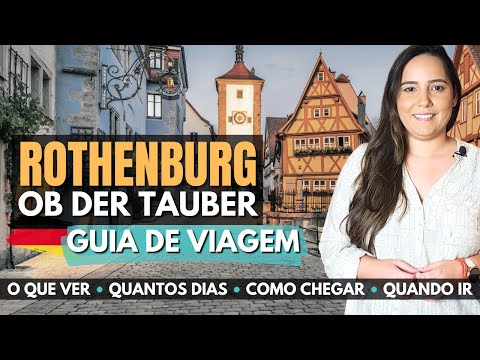 Vídeo: Como chegar a Rothenburg ob der Tauber