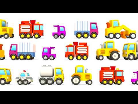 أبجد وكلمن للرسوم المتحركة - الحفار ماهر / كرتون سيارات وطائرات للأطفال