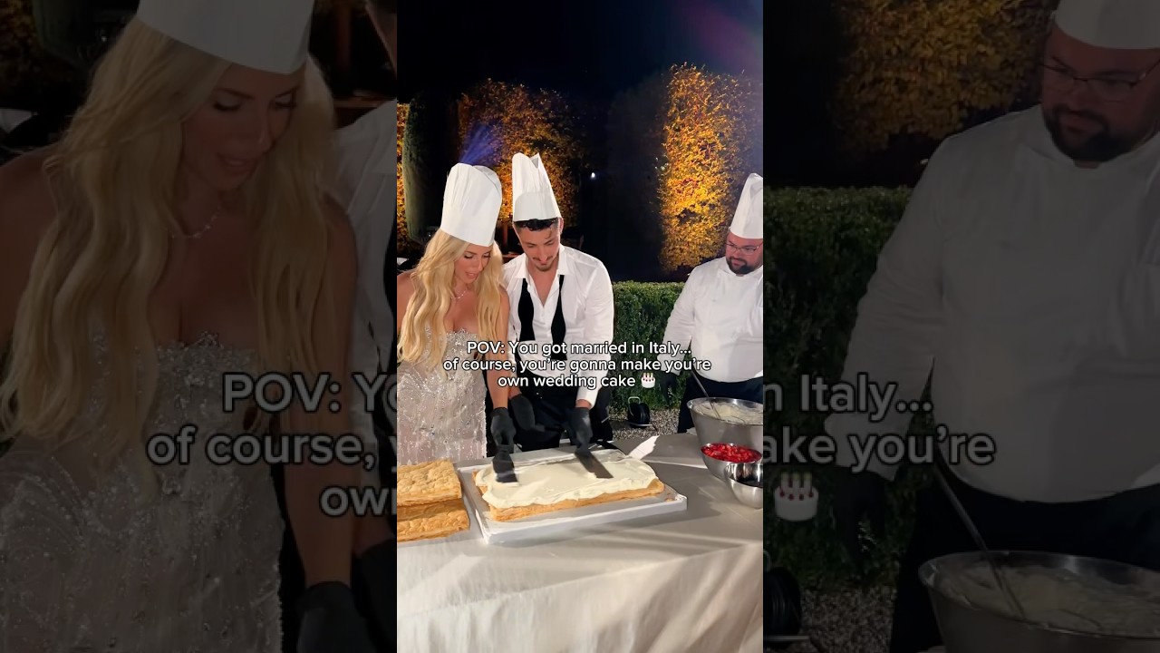 Making your own wedding cake 🎂 