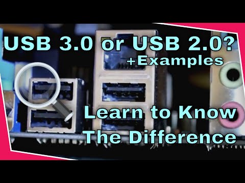 How to spot USB 3.0 vs USB 2.0 Ports on Computers / Laptops - Learn to see the difference!
