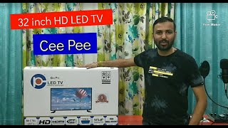 Unboxing 32 Inch Led Tv Cee Pee