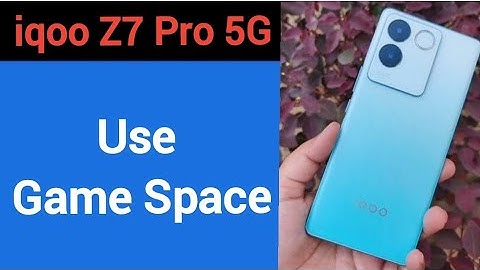 How to use game space, iqoo Z7 Pro 5G game turbo on kaise kare