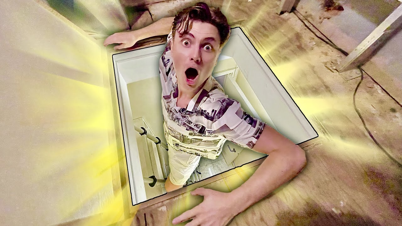 I Found a Secret Trap Door in My New House!! YouTube