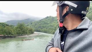油費太貴，騎摩托車出行。民間龍舟賽來了。加餐麥當勞犒勞自己