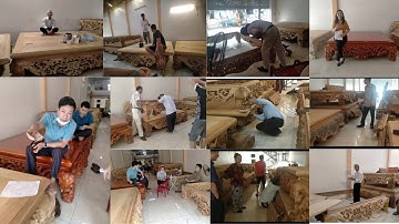 khách Hàng Liên Tục Về Cơ Sở Sập Gụ Đẹp Hân Lan ký Nhận Sập Gụ Thủ Công Cao Cấp | Sập Gỗ Gụ Lào