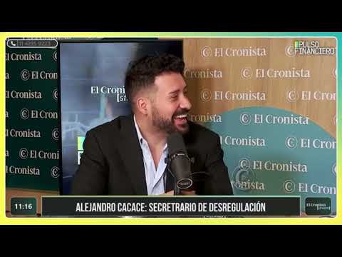 Interview with Secretary Alejandro Cacace on El Cronista Stream