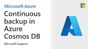 Overview of continuous backup in Azure Cosmos DB | Microsoft