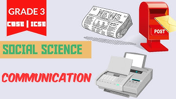 communication-social science for cbse and icse | class 3 | book reading