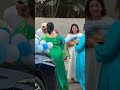 Divyanka Tripathi was welcomed with children #divyankatripathi #bollywood #bollywoodnews #viralshort
