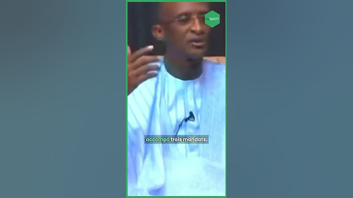Abdoulaye Saydou Sow a annoncé son départ