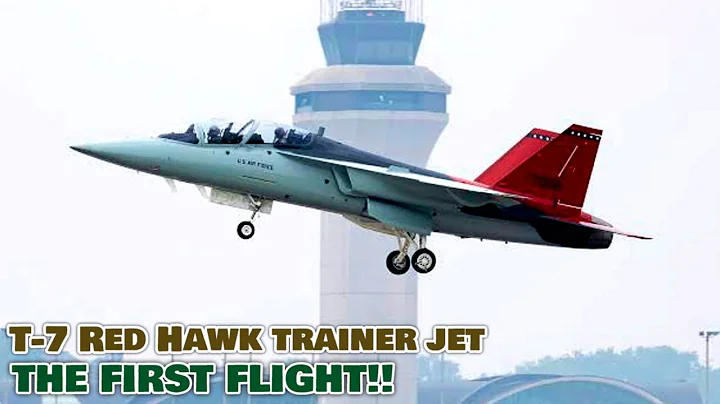 Look! US Air Force’s T-7 Red Hawk trainer jet conducts first flight