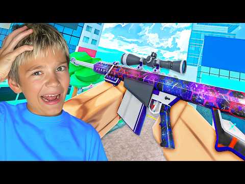 Thumbnail for This Sniper Rifle is BROKEN in Roblox Sniper Arena