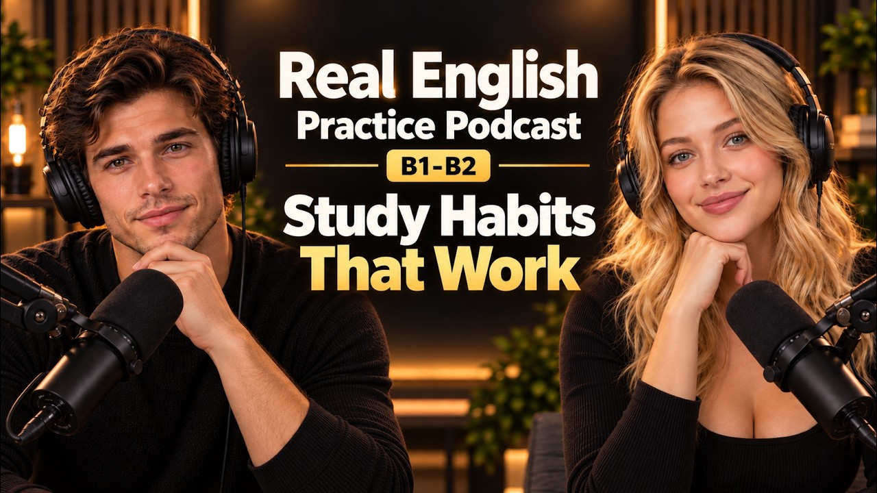 Study Habits That Work | English Listening & Conversation (B1–B2) - YouTube