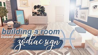 Building A Room According To My Zodiac Sign Roblox Bloxburg