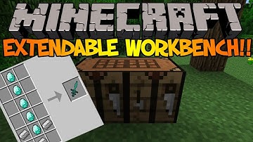 Minecraft Mod - EXTENDED WORKBENCH! [1.3.2]