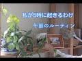 SUB[午前中のルーティン] 私が５時に起きるわけ/朝の家事/今年はこうしたいと思う事/黄ゆずのマーマレード