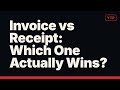 Invoice vs Receipt: Which One Actually Wins?