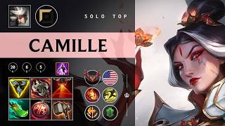 Camille Top vs Aurora - NA Grandmaster Patch 26.06