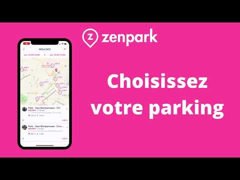 Zenpark, book a parking space