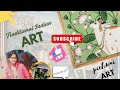 ✨️♥️Beautiful Pichwai Art Tutorial | Lotus, Cow Design | Step-by-Step Painting #art #pichwaiart