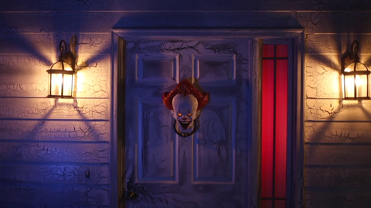 Animated Pennywise Door Knocker It Chapter 2 Youtube