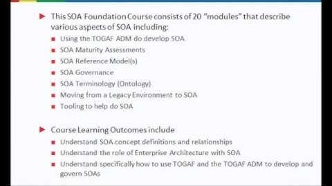 Service Orientated Architecture