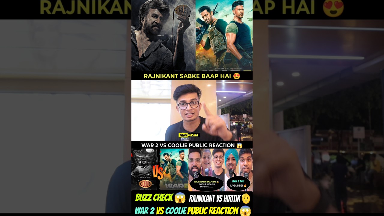 WAR 2 VS COOLIE PUBLIC REACTION 😍| COOLIE PUBLIC REVIEW | WAR 2 PUBLIC REVIEW 