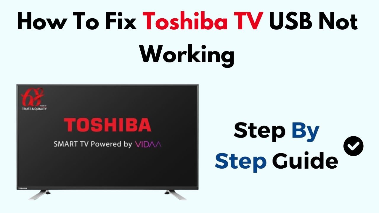 How To Fix Toshiba TV USB Not Working - YouTube