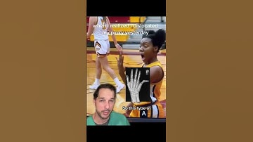 Pull that finger…and it should go back in nicely #Finger #Joint #Bone #Injury #Basketball #Medical
