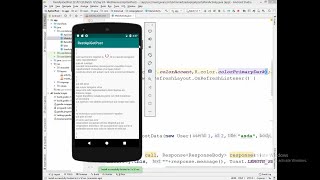 53. Android Tutorial: part 4: Rest Api using Retrofit - swipe to refresh Profile