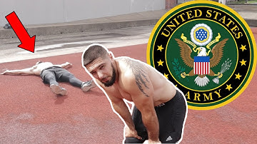 TRAINER TRIES U.S. ARMY FITNESS TEST (NO PRACTICE)