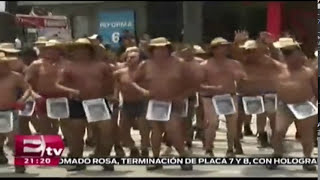 Integrantes de los 400 pueblos se manifiestan en Paseo de la Reforma / Francisco Zea
