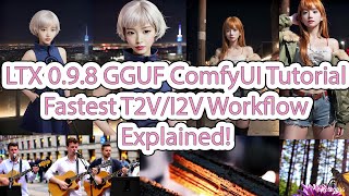 Download Lagu FAST AI Video Generation (LTX 0.9.8 GGUF) on ComfyUI | Beginner Friendly Tutorial MP3