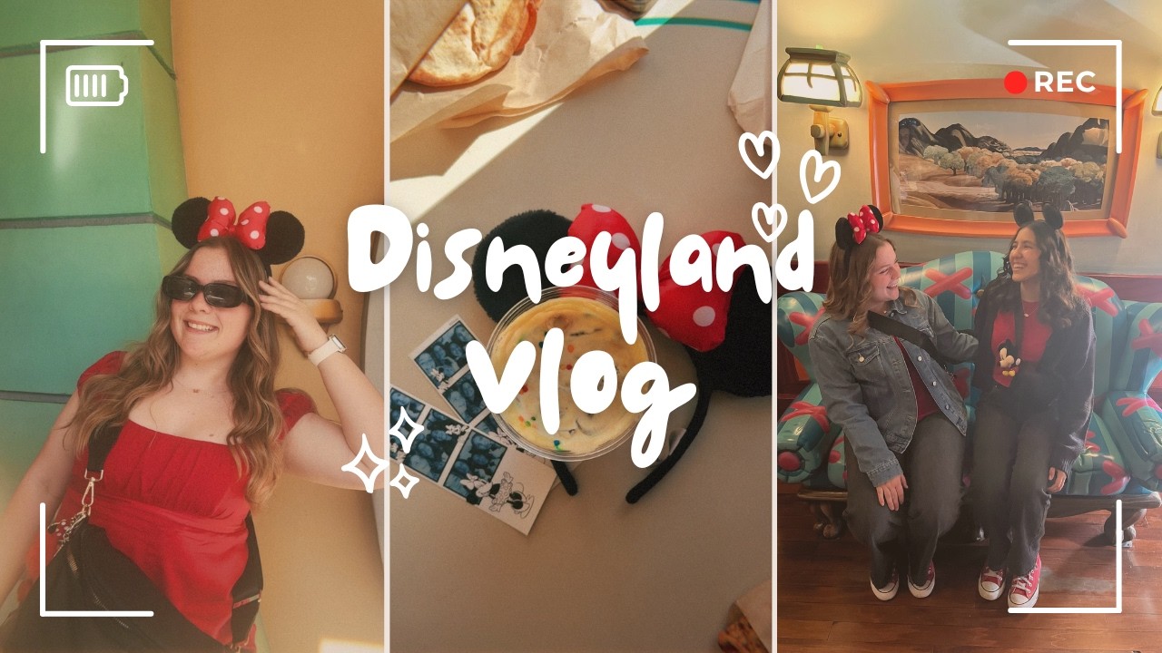 Disney Vlog with friends!!
