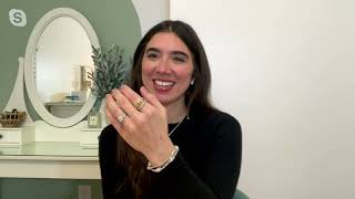 JAI Sterling Silver Graduated Gemstone Band Ring on QVC