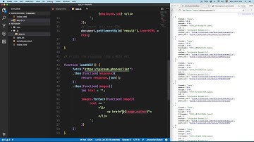 JavaScript Course: Display JSON Data from REST API with Fetch API