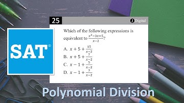 SAT Math | Polynomial Division