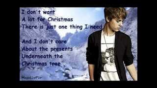 6 Justin Bieber   All I Want For Christmas Is You   Duet with Mariah Carey Lyrics HD   YouTube Resimi