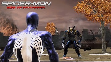 Spider-Man: Web of Shadows - Symbiote Wolverine Boss Fight