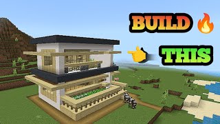 Minecraft: Ultimate Modern House Tutorial 🏠 #minecraft