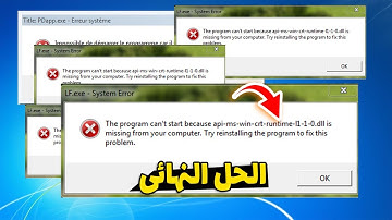 How to fix the api-ms-win-crt-runtime-l1-1-0.dll error message