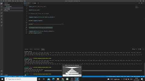 Zip two list in Python : Copilot Code