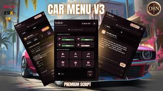 (FiveM script) CAR MENU v3  [ESX/QB/QBOX/STANDALONE] FREE FOR LIMITED TIME