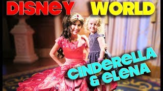 CINDERELLA & ELENA - MEET & GREET -  WALT DISNEY WORLD - MAGIC KINGDOM