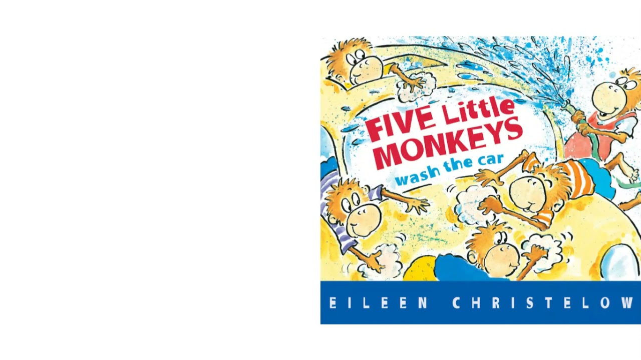 Five Little Monkeys Wash The Car - YouTube